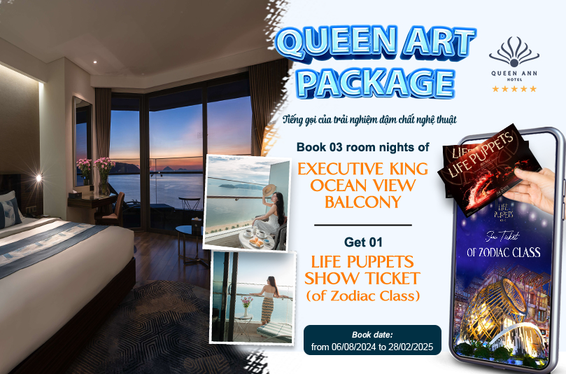 QUEEN ART PACKAGE - TIẾNG VẪY GỌI CỦA NHỮNG TRẢI NGHIỆM ĐẬM CHẤT NGHỆ THUẬT